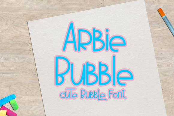 Arbie Bubble: A Playful Display Font That Delivers Personality
