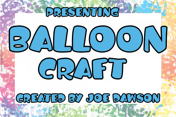 Balloon Craft: A Display Font That Feels Like Playtime