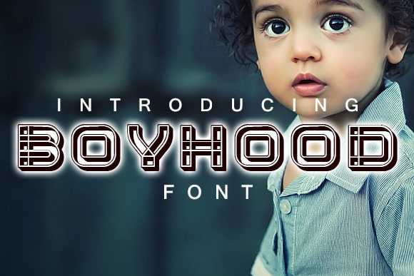 Boyhood: A Bold Display Font for Modern Web Design