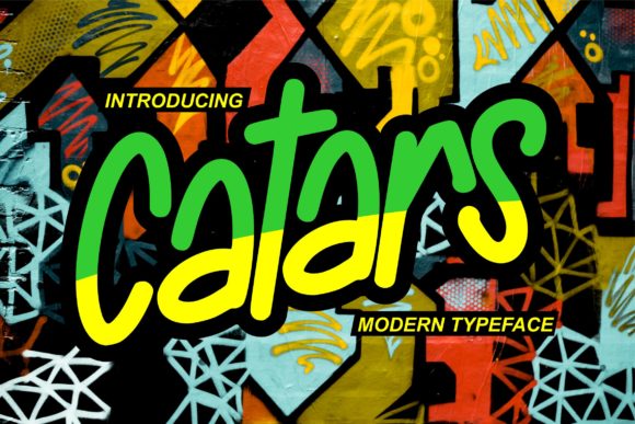 Catars: A Friendly Display Font That Lifts Your Brand