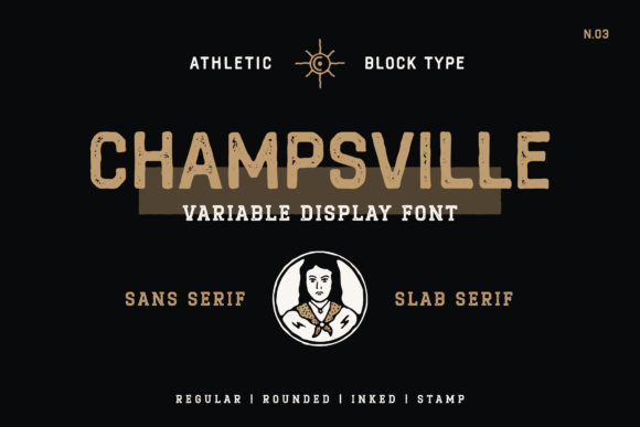 Champsville: A Display Font That Builds Brand Warmth & Clarity