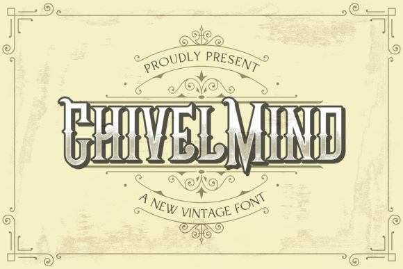 Chivel Mind: A Vintage Display Font That Elevates Digital Branding