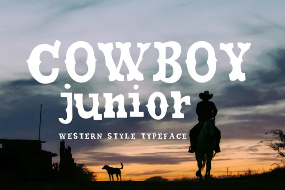 Cowboy Junior: A Bold Display Font for Scroll-Stopping Marketing