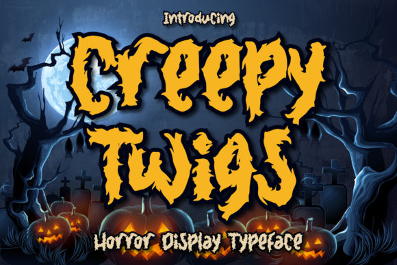 Creepy Twigs: A Display Font That Sets Editorial Mood With Quiet Confidence