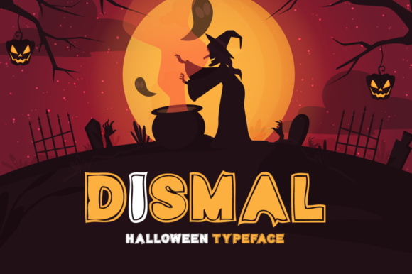 Dismal Display Font for Handmade Creators