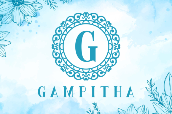 Gampitha: A Bold, Simple Display Font for Crafters & Sellers