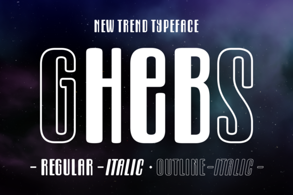 Ghebs: A Display Font That Anchors Editorial Mood