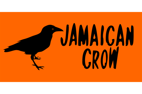 Jamaican Crow: A Friendly Display Font for Digital Brands
