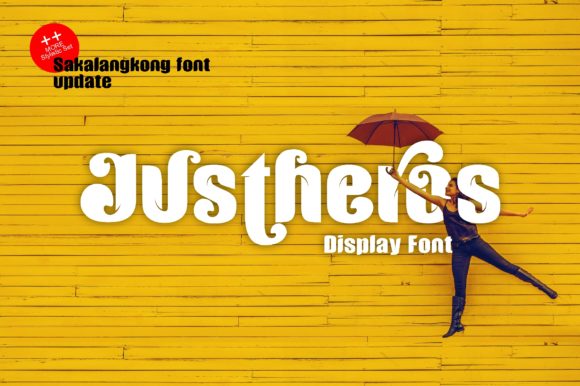 Justheros: A Distinctive Display Font for Digital Branding