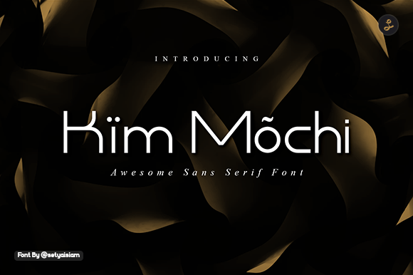 Kim Mochi: A Display Font That Feels Like Home