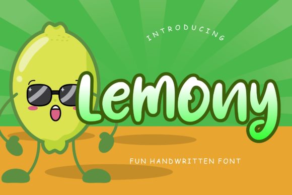 Lemony: A Friendly Display Font That Elevates Real Small Business Branding