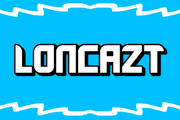 Loncazt: A Bold Display Font That Anchors Your Digital Brand