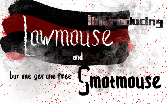 Lowmouse and Smotmouse: A Display Font That Makes Your Headlines Stick