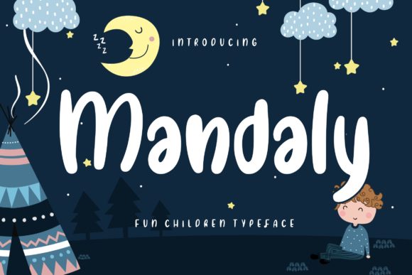 Mandaly Display Font for Handmade Creators