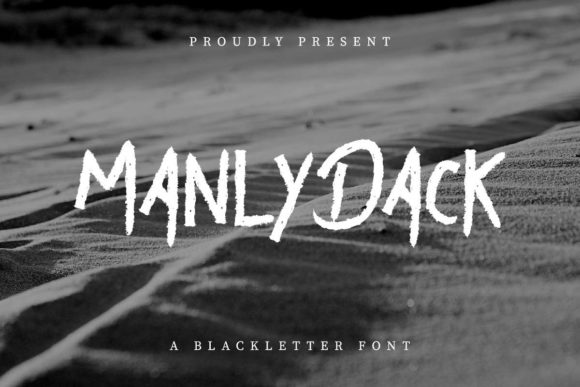 Manly Dack: A Warm, Brush-Pen Display Font for Digital Branding