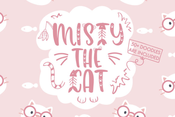 Misty the Cat: A Playful Display Font for Editorial Charm