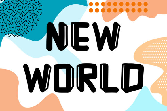 New World Font: A Bold Display Typeface That Commands Attention