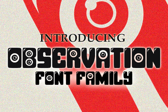 Observation: A Cheerful Display Font for Digital Branding