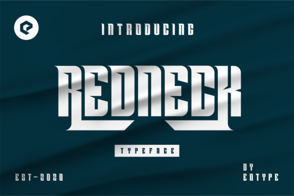 Redneck: A Bold Display Font for Standout Digital Branding
