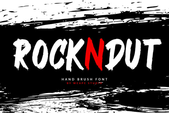 Rockndut: A Bold Display Font for Editorial Impact