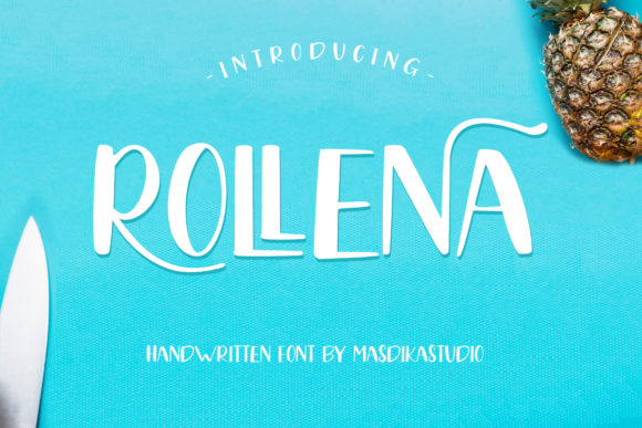 Rollena: A Display Font That Earns Its Space