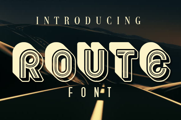 Route: A Bold Display Font That Elevates Real Small Business Branding