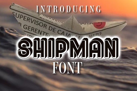Shipman: A Bold Display Font for Editorial Impact