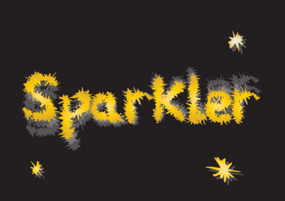 Sparkler: A Display Font That Catches Eyes—Not Just Light