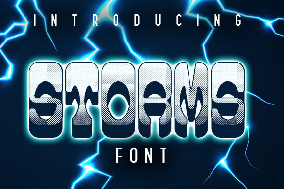 Storms: A Bold Display Font for Scroll-Stopping Marketing