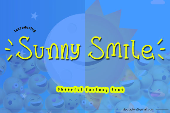 Sunny Smile: A Playful Display Font for Handmade Charm