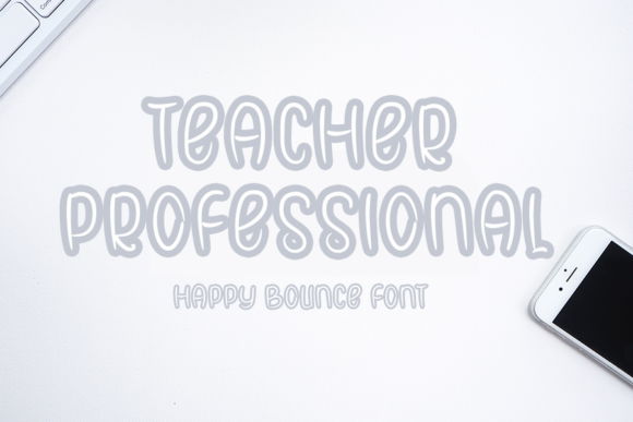 Teacher Professional: A Display Font That Feels Like a Thoughtful Conversation