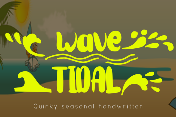 Wave Tidal: A Friendly Display Font for Scroll-Stopping Campaigns